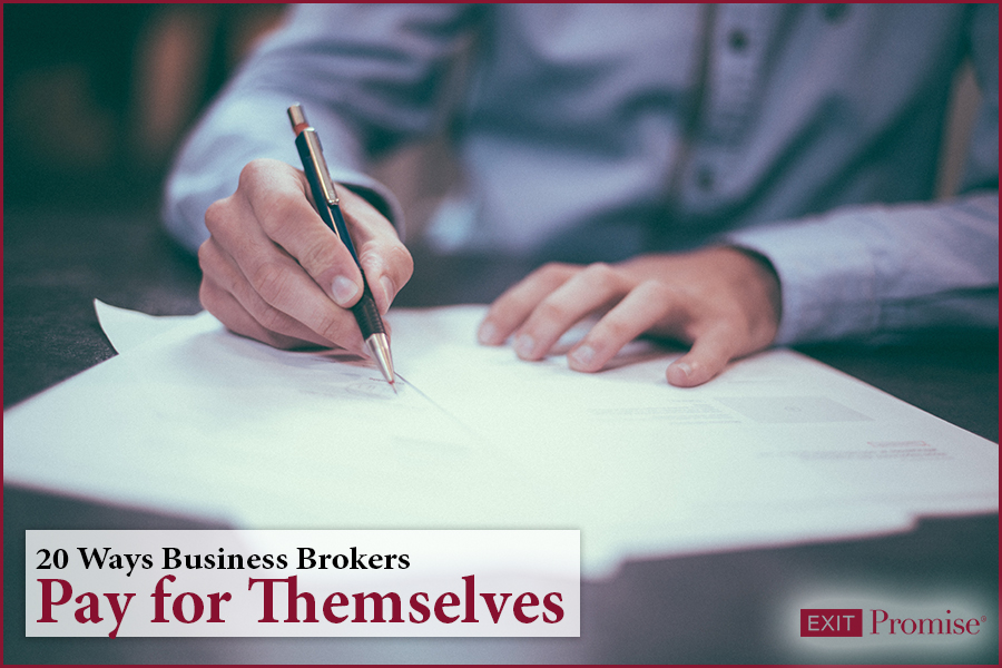 20 Ways Business Brokers Pay For Themselves