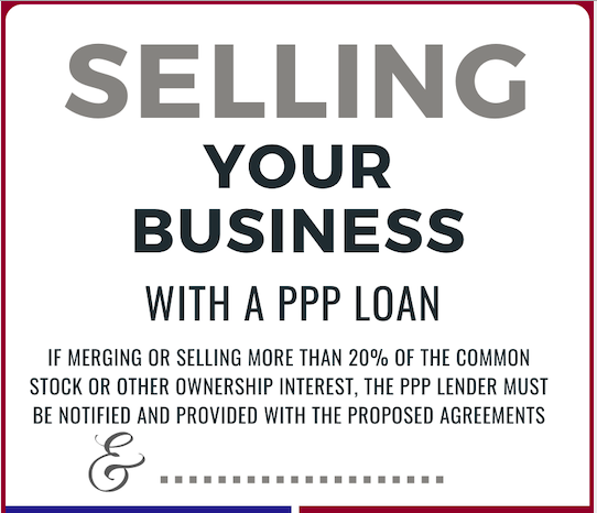 Selling your business with a PPP loan clip