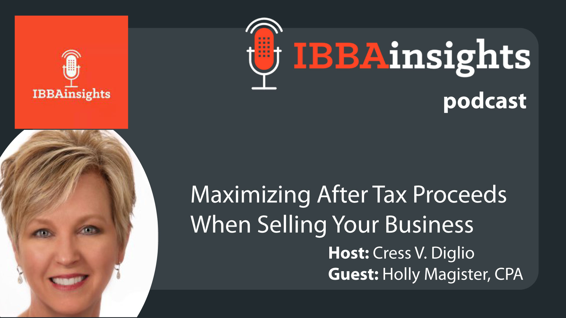 Sale of Business Tax Planning Podcast